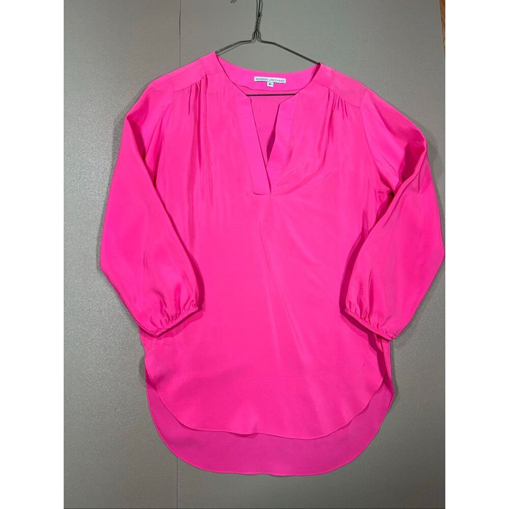 Amanda Uprichard 100% silk‎ blouse *note